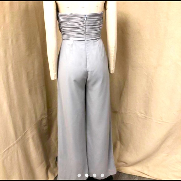 Lavish Alice Strapless Ruffle Jumpsuit - Picture 8 of 10